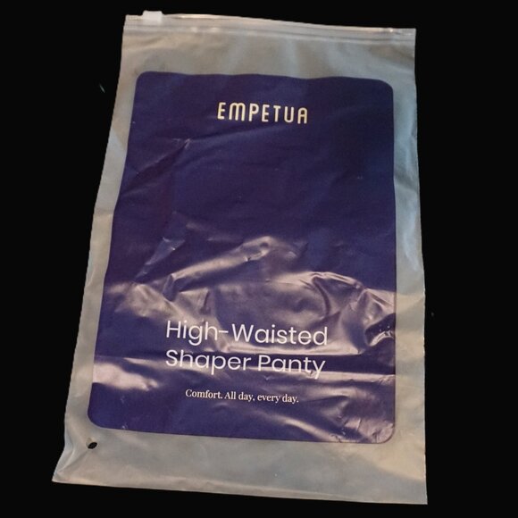 Empetur Shapermint Everyday High Waisted Shaper Panty Black Size Medium / Large - Picture 4 of 5